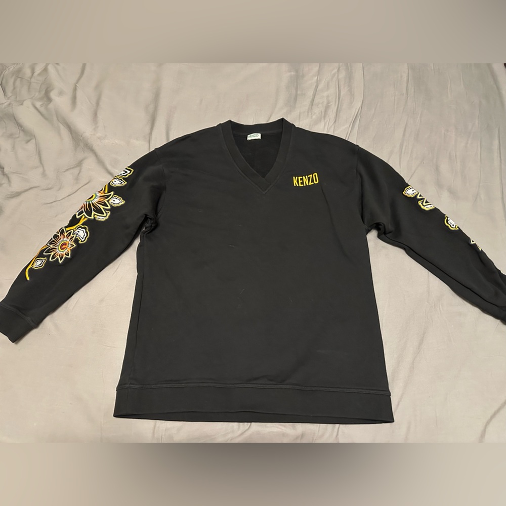 Kenzo Black Crew Neck Sweater